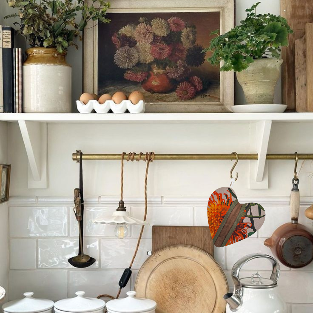 Pincushion Protea - Oven Glove