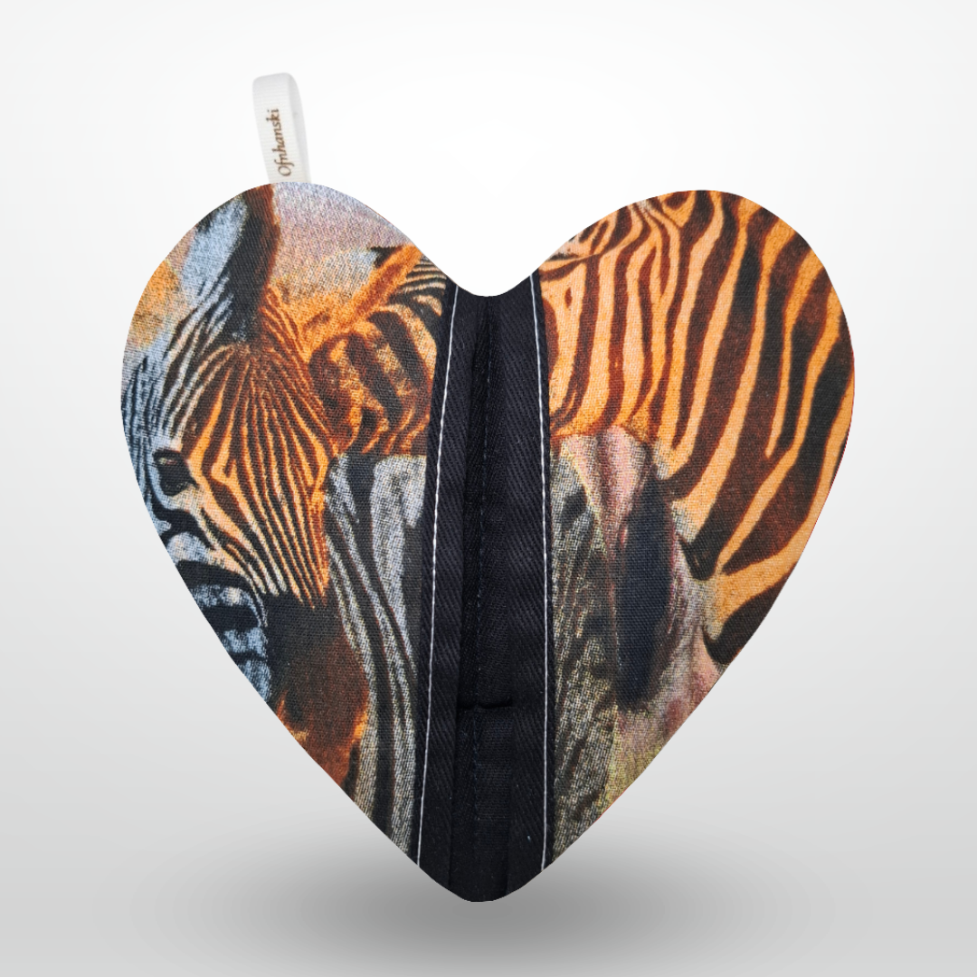 Zebra Crossing - Oven Glove
